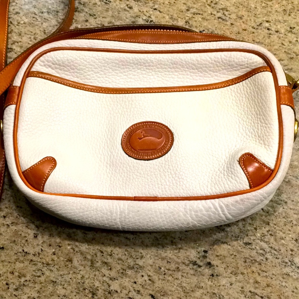 White Dooney &Bourke shoulder bag. Made in USA.